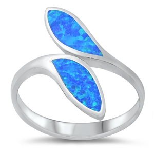 Silver Lab Opal Ring