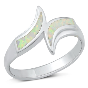 Silver Lab Opal Ring