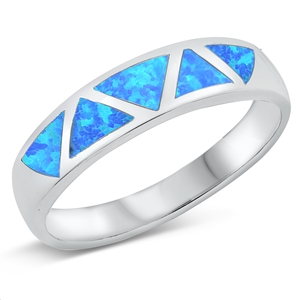 Silver Lab Opal Ring