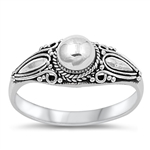 Silver Ring - Bali Design