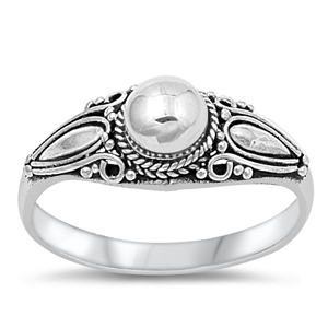 Silver Ring - Bali Design