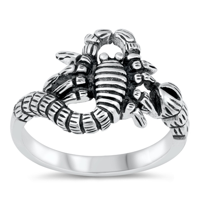 Silver Ring - Scorpion