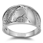 Silver Ring - Horse