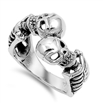 Silver Ring - Skeleton