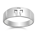 Silver Ring - Cross