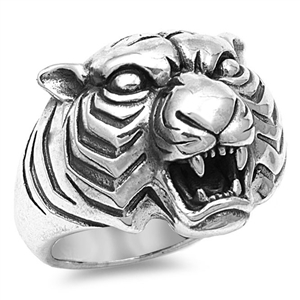 Silver Ring - Tiger