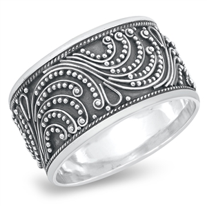 Silver Ring - Bali Design