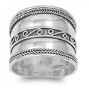 Silver Ring - Bali Design