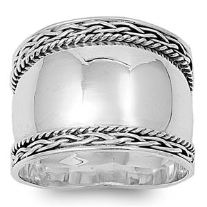 Silver Ring - Bali Design