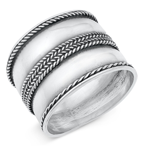 Silver Ring - Bali Design