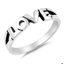 Silver Ring - Love