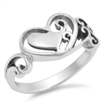 Silver Ring - Heart