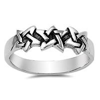 Silver Ring - Star