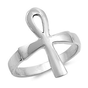 Silver Ring - Ankh