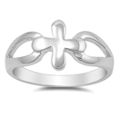 Silver Ring - Cross