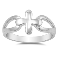 Silver Ring - Cross