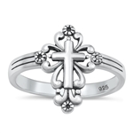 Silver Ring - Cross