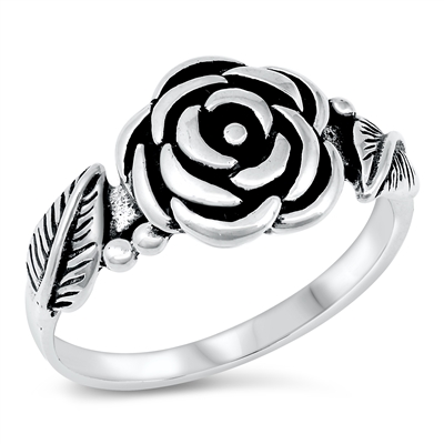 Silver Ring - Flower