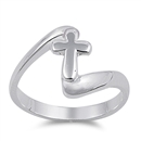 Silver Ring - Cross