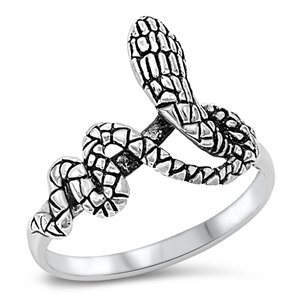 Silver Ring - Snake