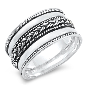 Silver Ring - Bali Design