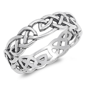 Silver Celtic Ring