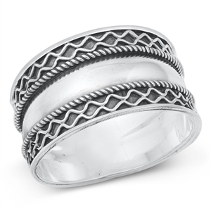 Silver Ring - Bali Design