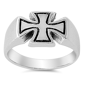 Silver Ring - Independence Cross