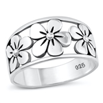 Silver Ring - Flower