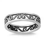 Silver Ring - Filigree Band