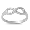 Silver Ring - Infinity Sign