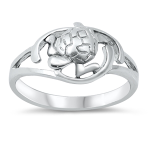 Silver Ring - Turtle