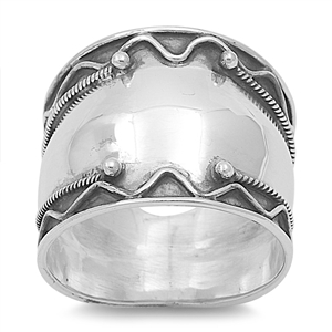 Silver Ring - Bali Design