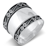 Silver Ring - Bali Design