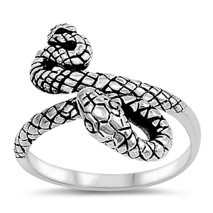 Silver Ring - Snake