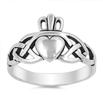 Silver Ring - Claddagh Ring