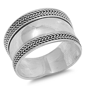 Silver Ring - Bali Ring