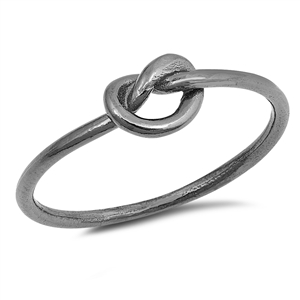 Silver Ring - Love Knot