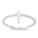 Silver Ring - Cross