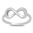 Silver Ring - Infinity Sign