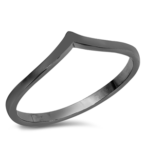 Silver Ring - V Shaped
