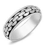 Silver Spinner Ring