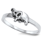 Silver Ring - Baby Elephant