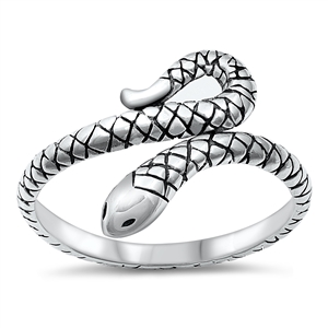 Silver Ring - Snake