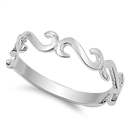 Silver Ring - Swirl