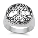 Silver Ring - Tree of Life