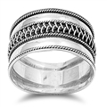 Silver Ring - Bali Design