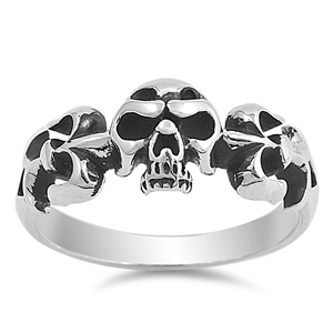 Silver Ring - Skull