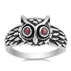 Silver Ring - Owl