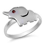 Silver Ring - Elephant